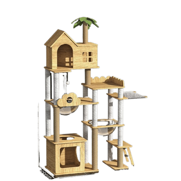 GPCF-28002-3 Cat Climbing Frame Cat Nest