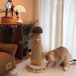 GPLT-94002 Mushroom and Chicken Cat Scratching Board