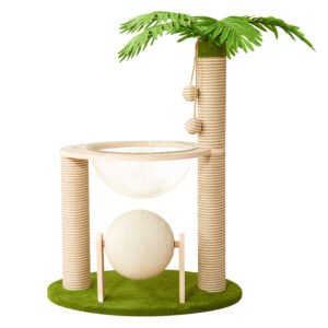 GPCF-28004 Coconut tree cat climbing frame