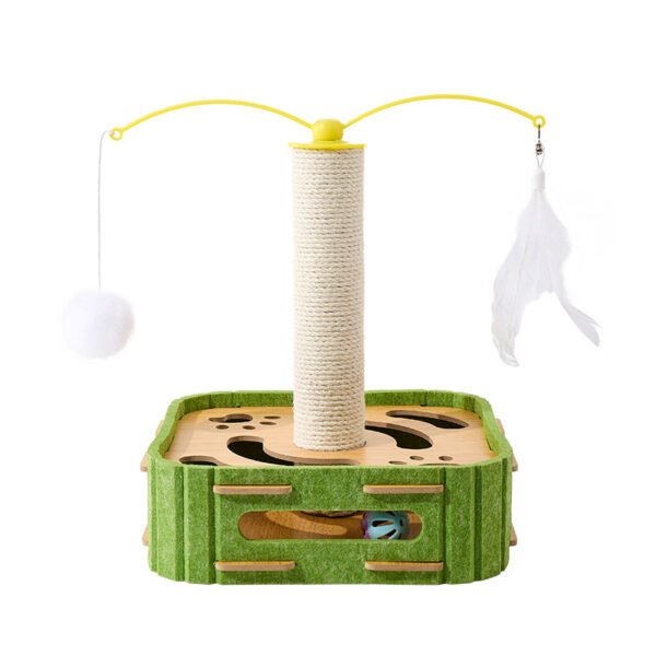 GPTC-12001 Square maze ball game and hemp grab column