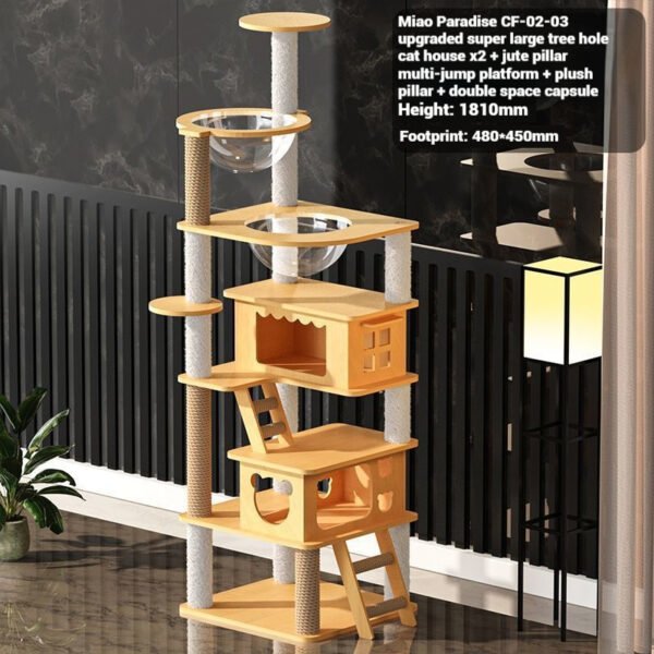 GPCF-28002-5 Cat Climbing Frame Cat Nest