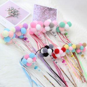 GPTC-12009 Bell cat teaser handmade tassel