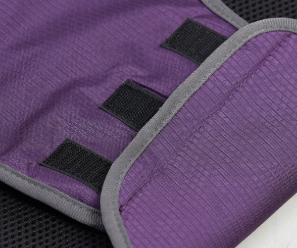 84d09fd8-f971-472f-96f4-986653de528b Sun Shower Reflective Lightweight Dog Raincoat (Purple)