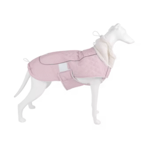 GPCD-24005 Sherpa Fleece Dog Jacket Winter Pet Apparel Clothing Dog Coat With  Hidden Leash Hole