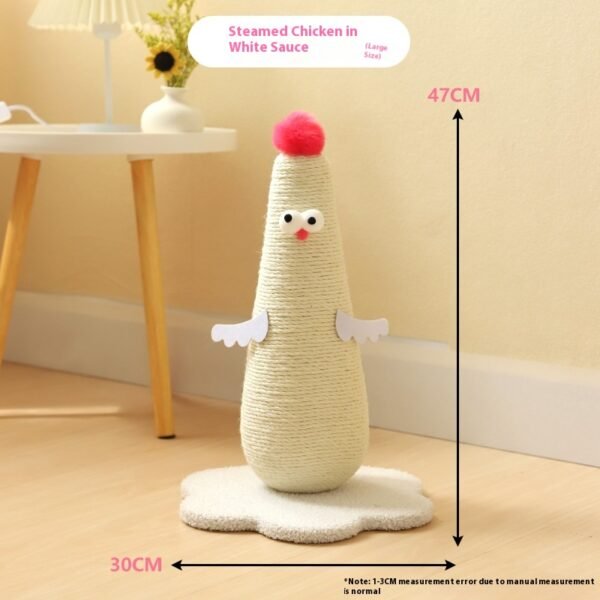 O1CN01433BkW24O5tJzPIp5_2206517857380-0-cib-f.jpg GPLT-94101 Vertical Cat Scratching Post(White)