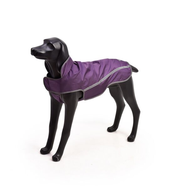 O1CN018xezbs28s6LAIzOuX_!!2214155547987-0-cib Sun Shower Reflective Lightweight Dog Raincoat (Purple)