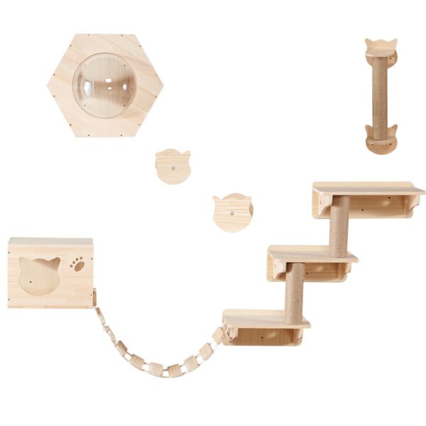 GPCF-28016 Wall-mounted cat bed combination