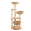GPCF-28005 Solid wood cat climbing frame