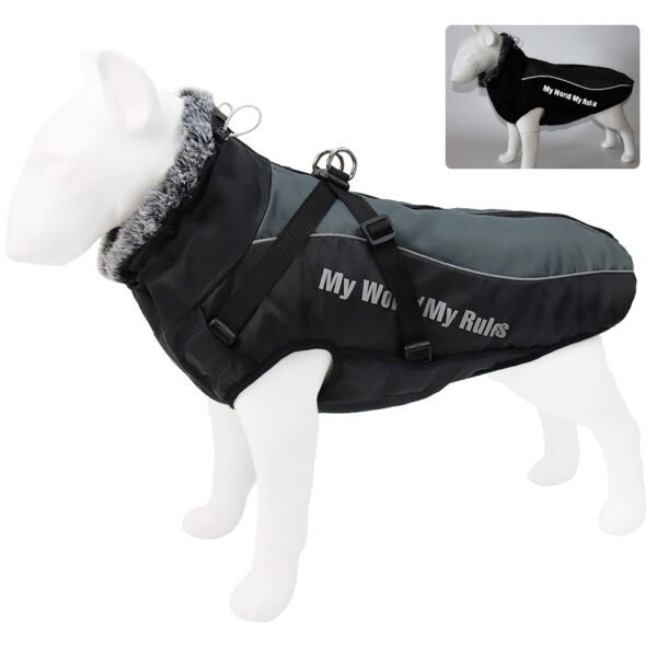 Outdoor Large Dog Cotton Coat