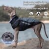 Outdoor Large Dog Cotton Coat