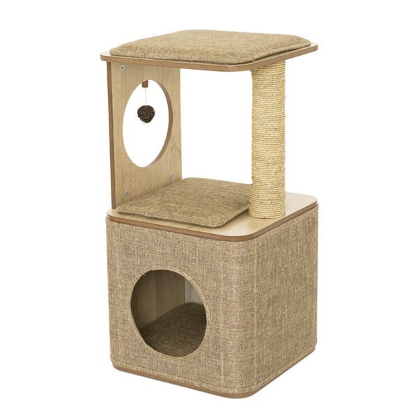 GPBD-19027 White Large Cat Condo