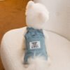 Pet Clothing Denim
