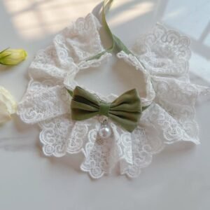 Saliva Towel Pet Scarf(GREEN)