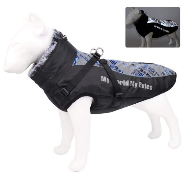 Outdoor Large Dog Cotton Coat