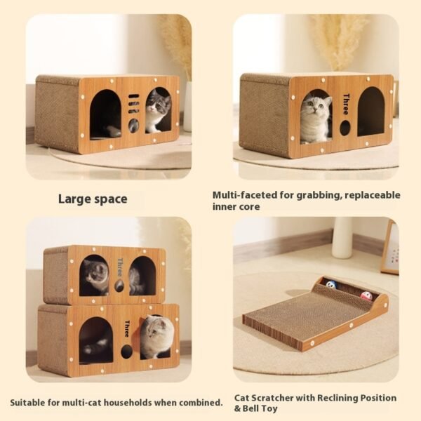 GPLT-94107 Scratching Post Cat Nest