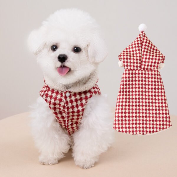 Warm Hooded Vest for Cats