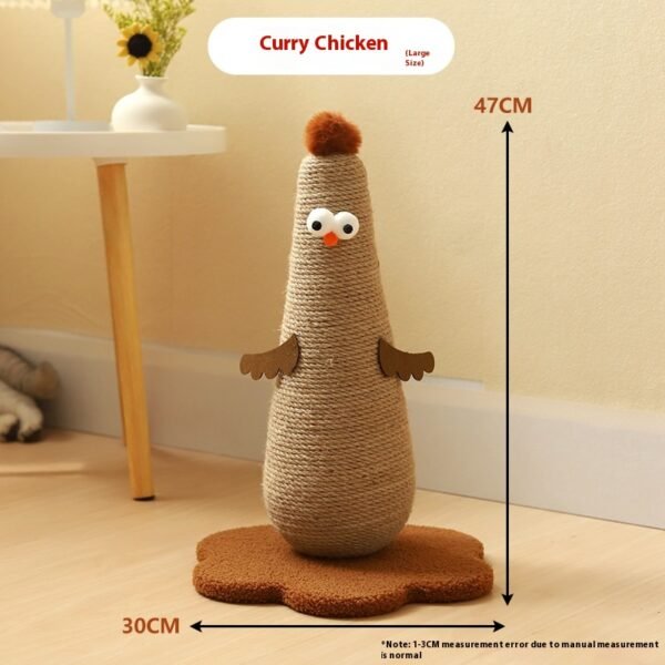 GPLT-94102 Vertical Cat Scratching Post(Brown)