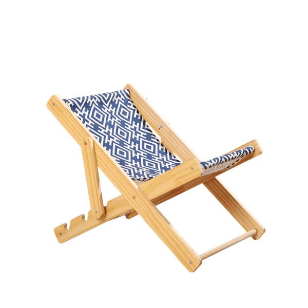 GPBD-19057 Solid Wood Cat Hammock(Blue)