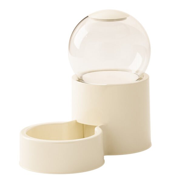 GPTW-81010 Pet Automatic Plastic Dog Drinking Bowl Cat Double Bowl Environmental Safety Dog Food BowlPet Supplies