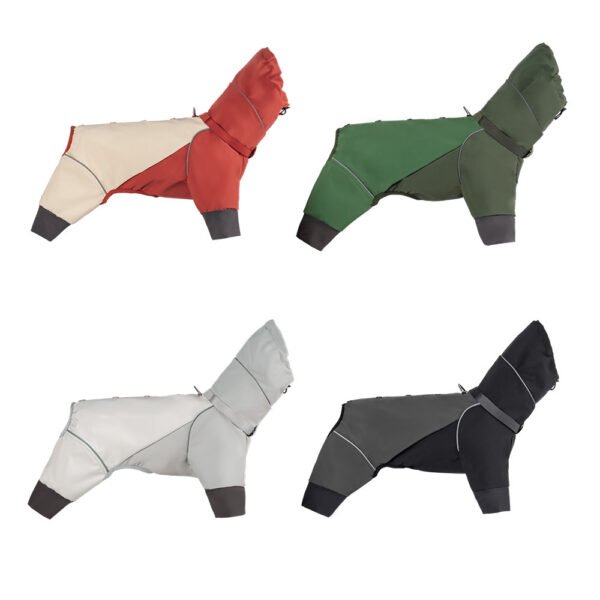Dog Four-legged Raincoat