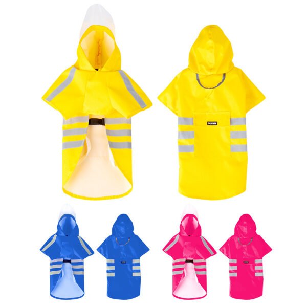 Reflective Pet Raincoat