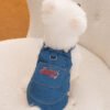 Pet Clothing Denim