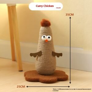 O1CN01qp36my24O5nlPatiI_2206517857380-0-cib-f.jpg GPLT-94102 Vertical Cat Scratching Post(Brown)