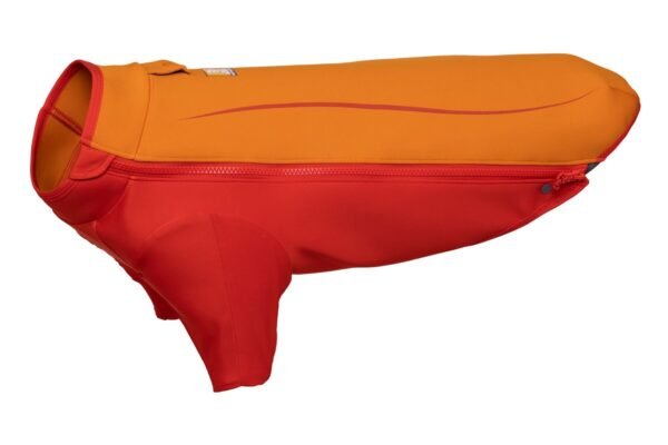 Undercoat Reflective Wetsuit Dog Water Jacket (Campfire Orange)