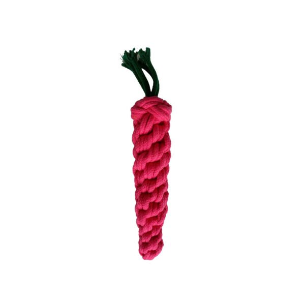 GPTD-72019 Dog Toy Rope Carrot