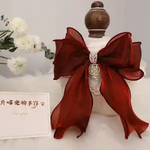 Red Lace Pet Snood(XI)