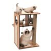 GPBD-19024 Walnut Large Cat Condo
