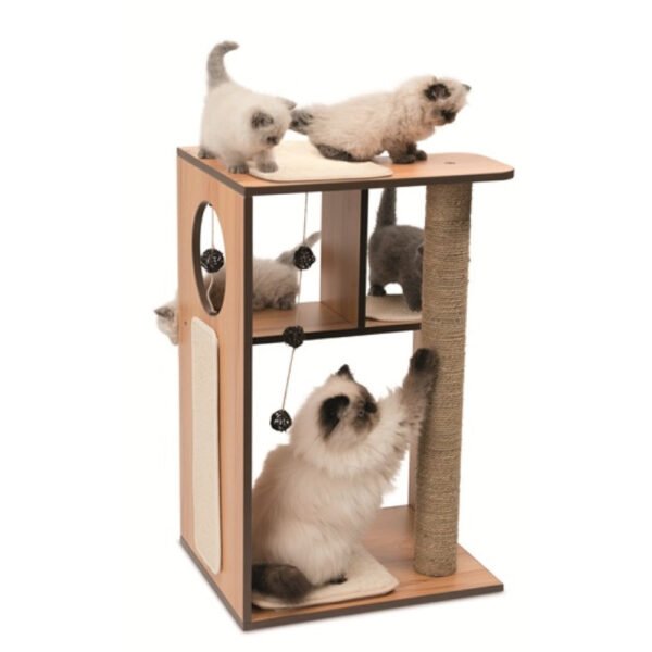 GPBD-19024 Walnut Large Cat Condo