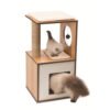 GPBD-19025 Walnut Small Cat Condo