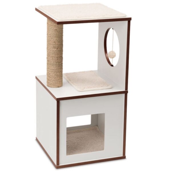 GPBD-19026 White Small Cat Condo