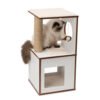 GPBD-19026 White Small Cat Condo