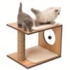 hagen-vesper-v-stool-walnut2.jpg GPBD-19023 Walnut Cat Post