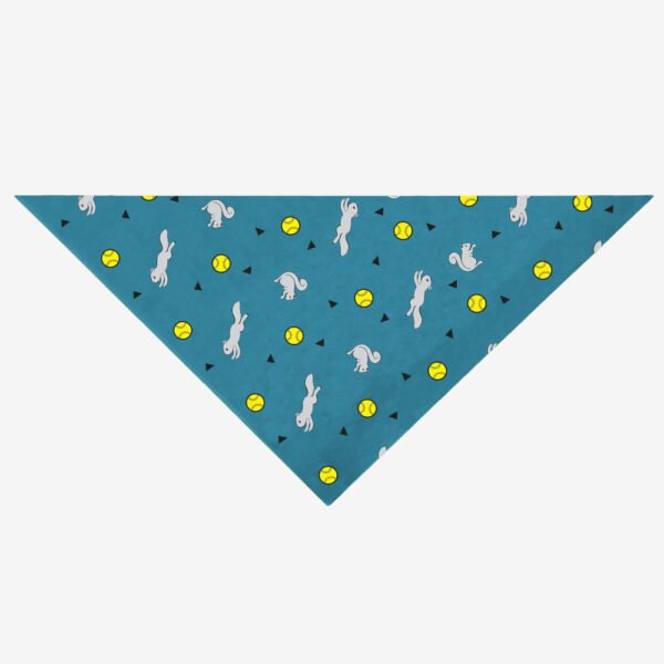 Insect Shield Ball & Squirrel Flea & Tick Bandana For Dogs (Teal)