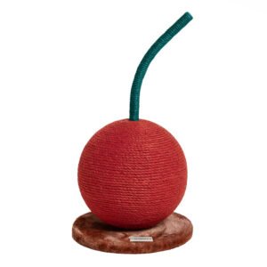 Cherry Cat Scratching Ball