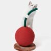 Cherry Cat Scratching Ball