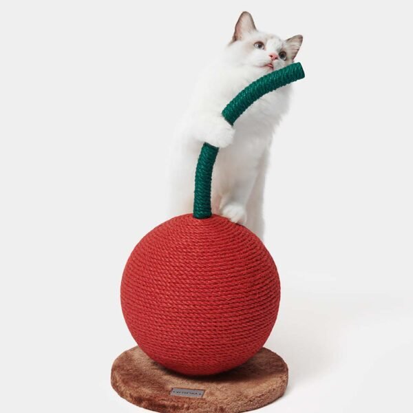 vetreska-cherry-cat-scratching-ball-cat-full.jpg Cherry Cat Scratching Ball